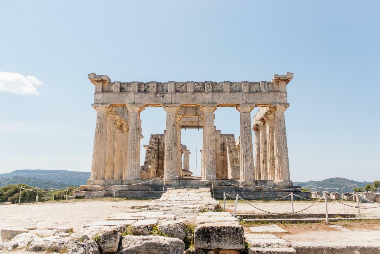 Aegina Bed & Culture Leilighet Eksteriør bilde