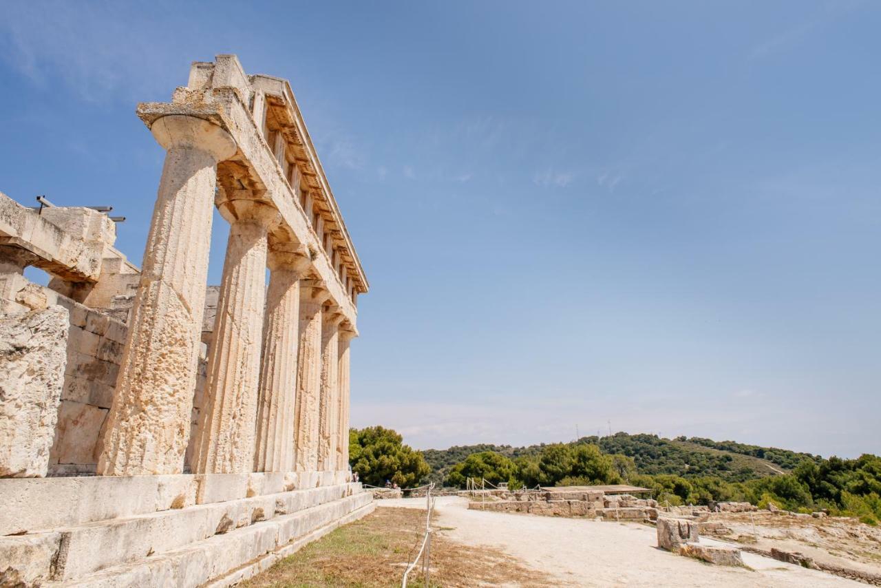 Aegina Bed & Culture Leilighet Eksteriør bilde